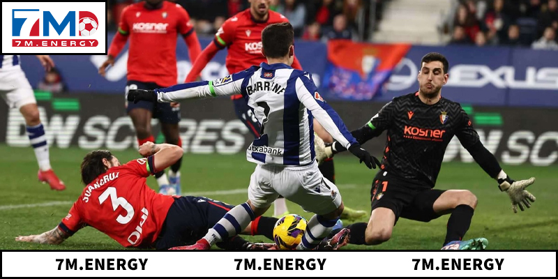Thành tích đối đầu giữa Real Sociedad vs Osasuna